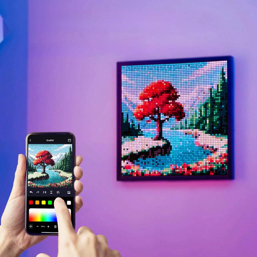 شاشة البكسل